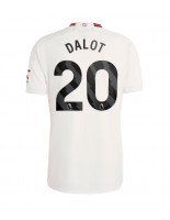 Manchester United Diogo Dalot #20 Kolmaspaita 2023-24 Lyhythihainen